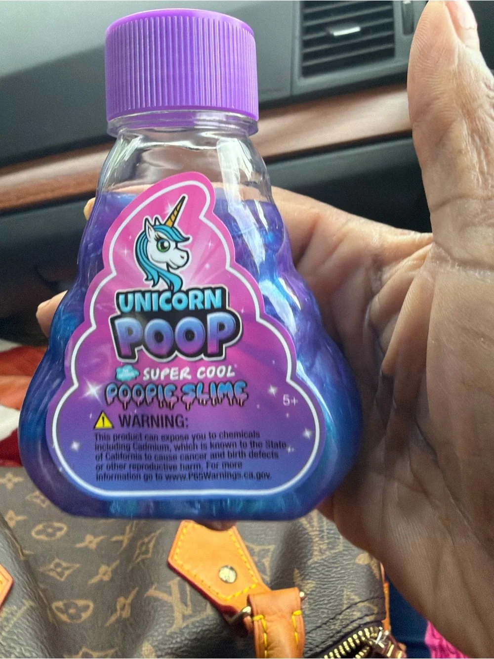 Super Cool Poopie Slime - Purple